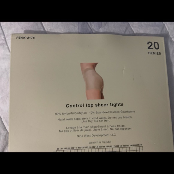 NWT Anne Klein Black Hosiery - Picture 5 of 5